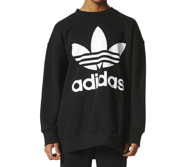 adidas sweatshirt oversized