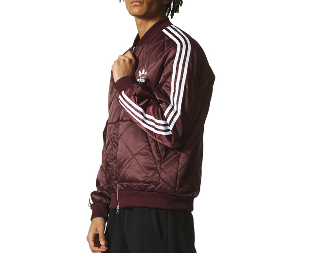 adidas maroon jacket women's