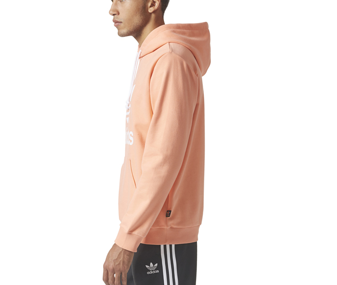 Adidas originals x pharrell williams hu coral clearance sweatshirt