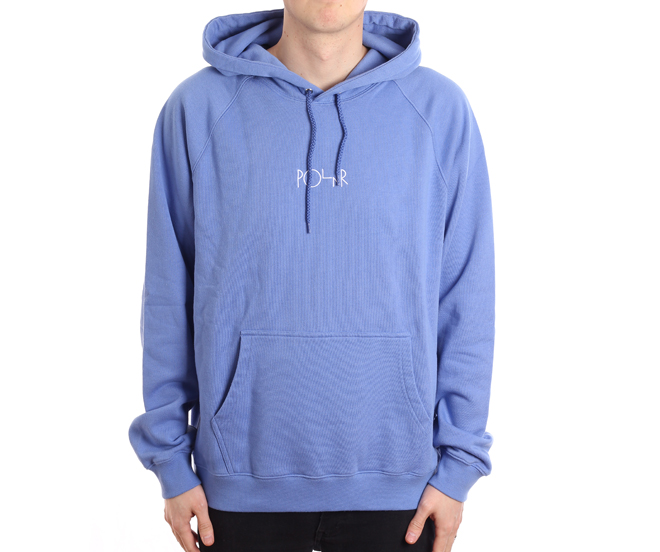 polar hoodie blue