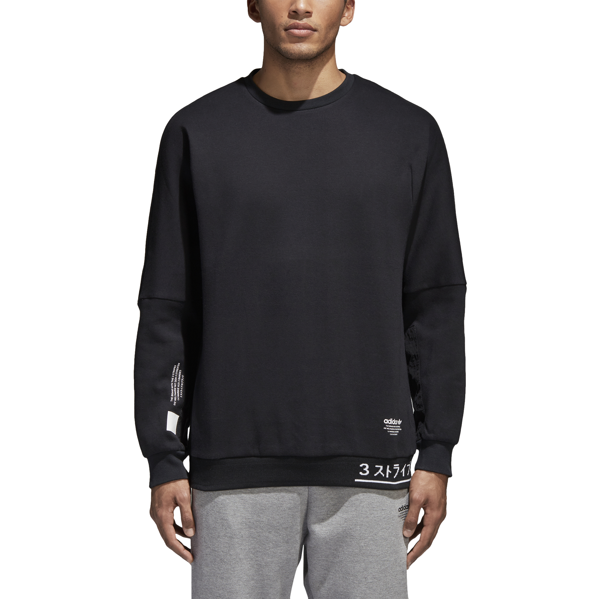 Adidas NMD Crew Sweatshirt Black 