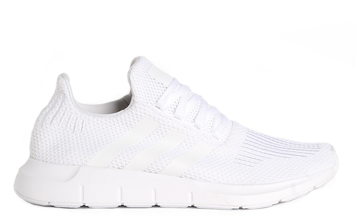 adidas swift run big kid white