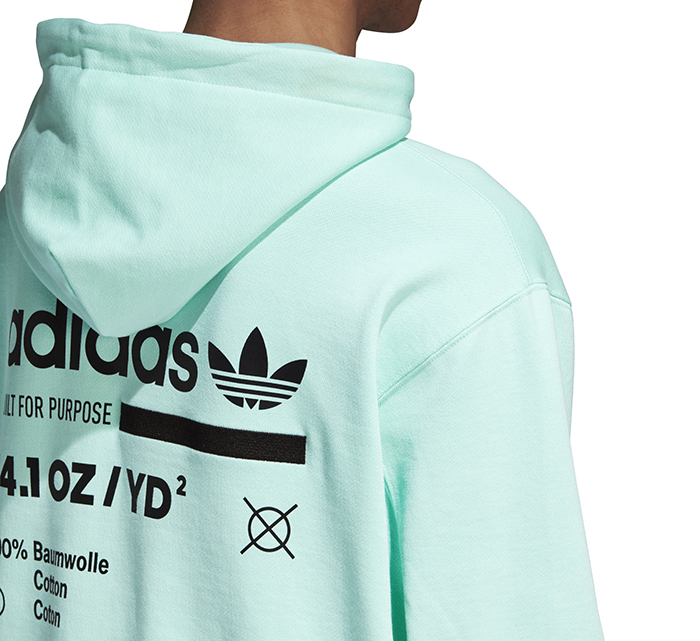 adidas kaval hoodie clear mint