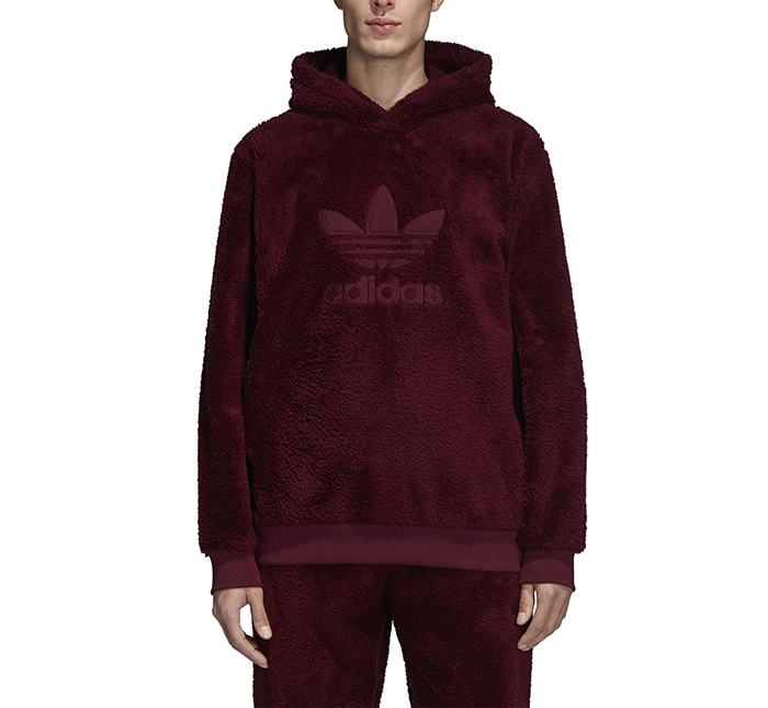 womens maroon adidas hoodie