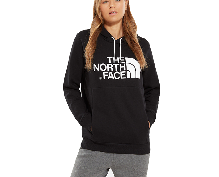 north face black hoodie womens