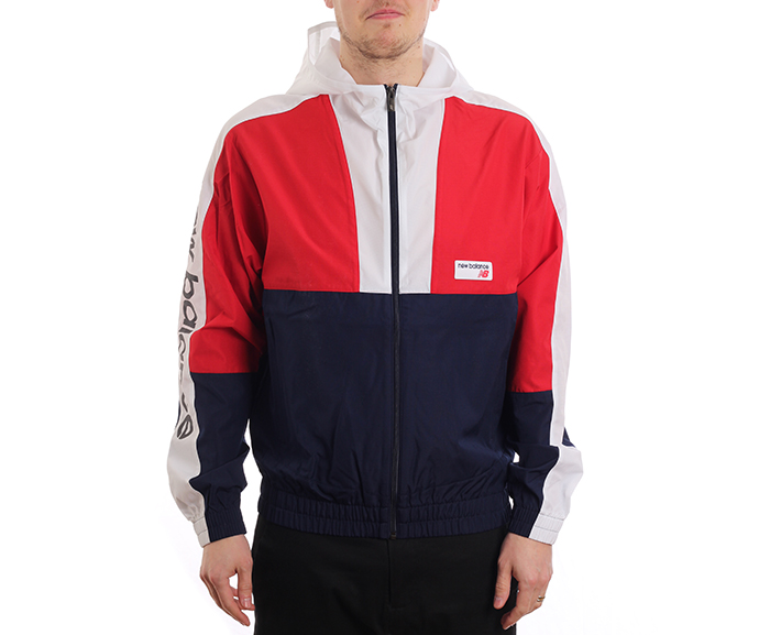 nb athletics windbreaker pullover