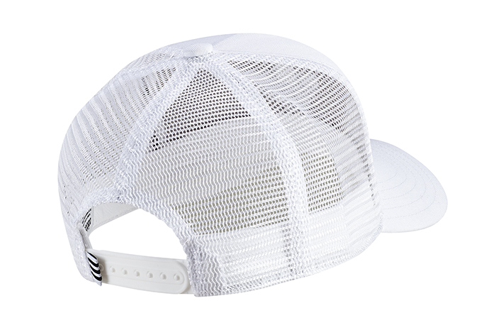 Adidas Originals A-Frame Trefoil Cap White / White - Boardvillage Streetwear | Suomalainen Katumuodin