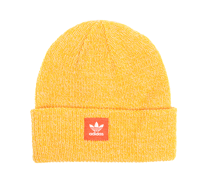 orange adidas beanie