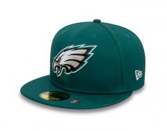 New Era 59Fifty Philadelphia Eagles NFL Official Team Colours Dark Green