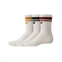 New Balance Essentials Line Midcalf 3 Pack Socks Sea Salt