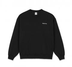 Polar Skate Co. Dave Crewneck Surf Logo Black