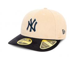 New Era 59Fifty Low Profile NY Yankees Cord Light Beige