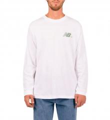 New Balance Relaxed Court Long Sleeve White