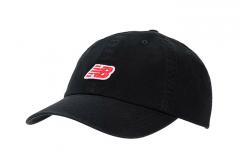 New Balance 6 Panel NB Patch Logo Hat Black