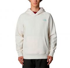 The North Face Raglan Redbox Hoodie White Dune