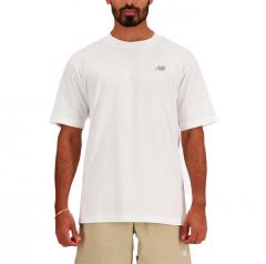 New Balance Sport Essentials Cotton T-Shirt White