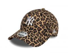 New Era Womens 9Forty New York Yankees Leopard Black