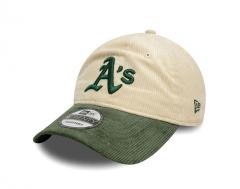 New Era 9Twenty Oakland Athletics Block Cord Cream