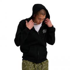 Santa Cruz Hood Wooten Duo Zip Hoodie Black