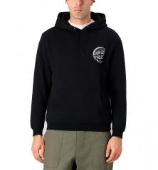 Santa Cruz Crescent Bone Hand Hoodie Black