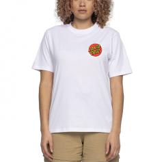 Santa Cruz Classic Dot Chest T-Shirt White