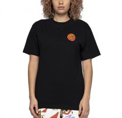 Santa Cruz Classic Dot Chest T-Shirt Black 