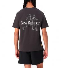 New Balance Street Classics Runners T-Shirt Black