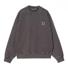 Carhartt WIP Nelson Sweatshirt Graphite Garment Dyed