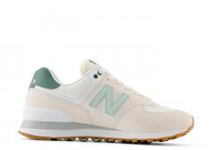 New Balance Womens 574 Sea Salt / New Spruce