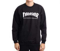 Thrasher Skate Mag Crew Black                                                                                 