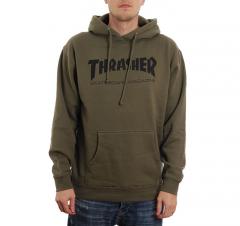 Thrasher Skate Mag Hoodie Army
