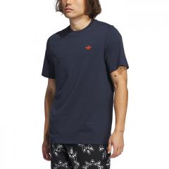 Adidas Originals 4.0 Logo T-Shirt Legend Ink / Collegiate Orange