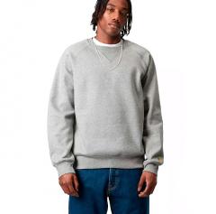 Carhartt WIP Chase Sweatshirt Grey Heather / Gold