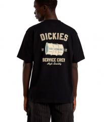 Dickes Service Crew T-Shirt Black