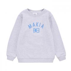 Makia Kids Port Sweatshirt Light Grey