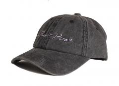 Pica Pica 80's Cap Washed Black