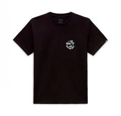 Vans Classic Mini Dual Palm T-Shirt Black / Iceberg Green