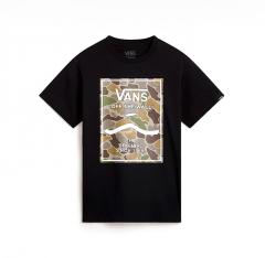 Vans Youth Print Box 2.0 T-Shirt Black / Bungee Cord
