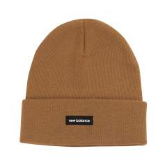 New Balance Linear Knit Cuffed Beanie Tobacco