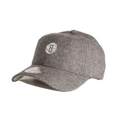 Mitchell & Ness Mini Flannel Brooklyn Nets Strapback Grey Heather