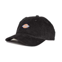 Dickies Hardwick Corduroy Baseball Cap Black